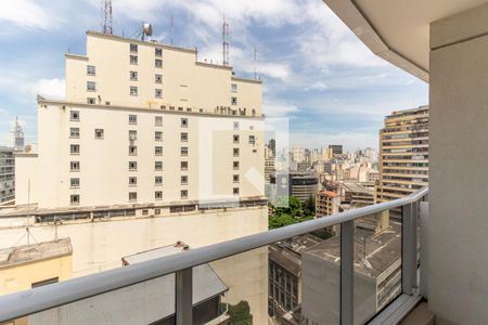 Studio à venda com 23m², 1 quarto e 1 vagaVaranda