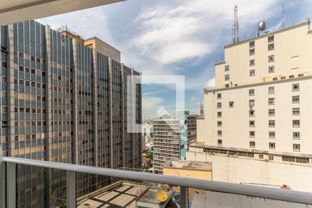 Studio à venda com 23m², 1 quarto e 1 vagaVaranda