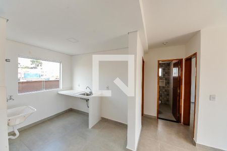 Sala/Cozinha de apartamento à venda com 2 quartos, 85m² em Chácara Mafalda, São Paulo