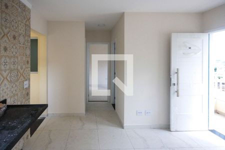 Cozinha e Sala de apartamento para alugar com 2 quartos, 37m² em Parque São Lucas, São Paulo