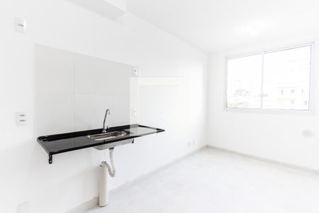 Cozinha de apartamento para alugar com 1 quarto, 26m² em Água Branca, São Paulo
