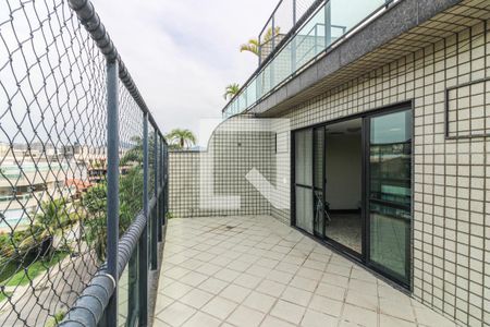 Varanda de apartamento para alugar com 4 quartos, 350m² em Recreio dos Bandeirantes, Rio de Janeiro