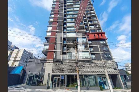 Studio para alugar com 20m², 1 quarto e sem vagaFachada - Plaquinha