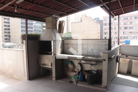 Studio para alugar com 28m², 1 quarto e sem vagaChurrasqueira