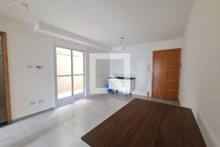 Sala e Cozinha de apartamento para alugar com 2 quartos, 45m² em Jardim Piqueroby, São Paulo