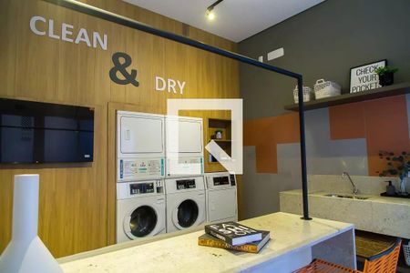 Apartamento para alugar com 36m², 1 quarto e sem vaga Apartamento para alugar com 36m², 1 quarto e sem vagaLavanderia