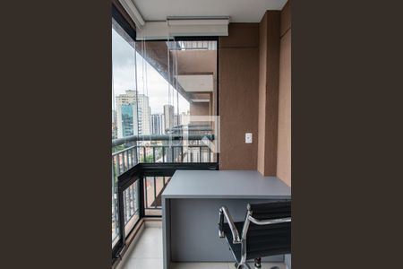 Varanda de apartamento para alugar com 1 quarto, 36m² em Vila Clementino, São Paulo