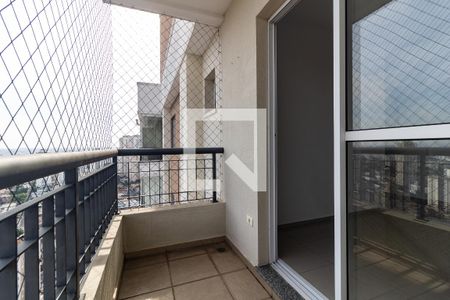 Varanda da Sala de apartamento à venda com 1 quarto, 40m² em Vila das Merces, São Paulo