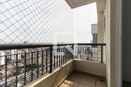 Varanda da Sala de apartamento à venda com 1 quarto, 40m² em Vila das Merces, São Paulo