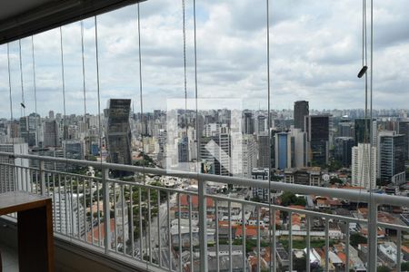 Vista da Varanda de apartamento para alugar com 2 quartos, 91m² em Pinheiros, São Paulo