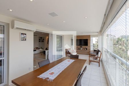 Varanda da Sala de apartamento à venda com 3 quartos, 130m² em Jardim Dom Bosco, São Paulo