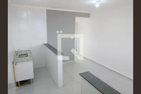 Sala e Cozinha - Gabinete de casa de condomínio para alugar com 1 quarto, 30m² em Chácara Inglesa, São Paulo