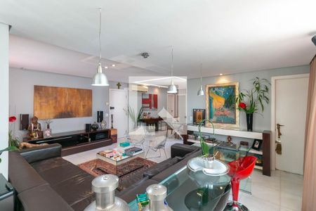 Sala de apartamento à venda com 3 quartos, 140m² em Gutierrez, Belo Horizonte