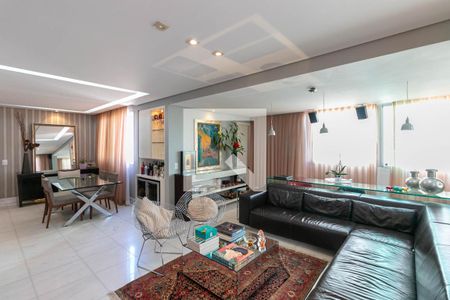 Sala de apartamento à venda com 3 quartos, 145m² em Gutierrez, Belo Horizonte