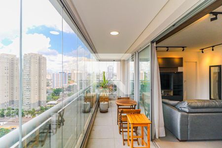 Varanda de apartamento para alugar com 1 quarto, 68m² em Santo Amaro, São Paulo