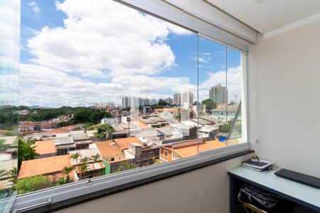 Varanda da Sala de apartamento à venda com 2 quartos, 57m² em Vila Rosália, Guarulhos