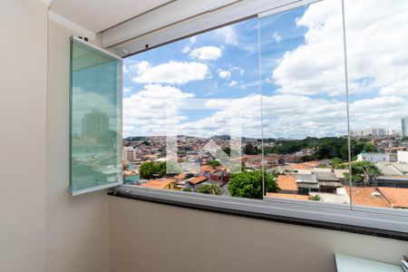 Varanda da Sala de apartamento à venda com 2 quartos, 57m² em Vila Rosália, Guarulhos