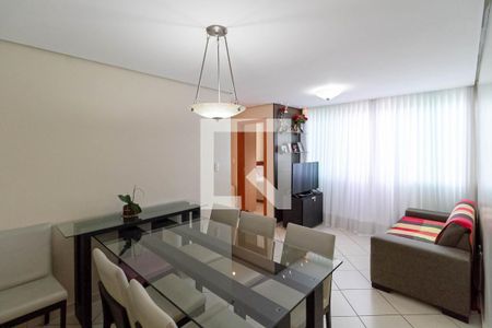 Sala  de apartamento à venda com 2 quartos, 54m² em Dona Clara, Belo Horizonte