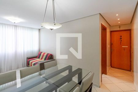 Sala  de apartamento à venda com 2 quartos, 54m² em Dona Clara, Belo Horizonte