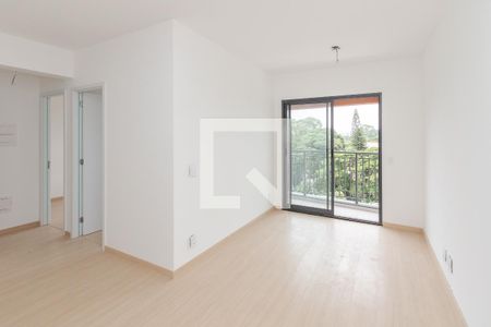 Sala/Cozinha de apartamento à venda com 2 quartos, 45m² em Santo Amaro, São Paulo