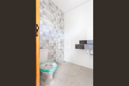 Banheiro da Suíte de casa à venda com 3 quartos, 150m² em Copacabana, Belo Horizonte