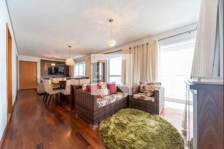 Sala de apartamento à venda com 3 quartos, 127m² em Silveira, Santo André