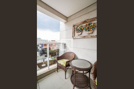 Varanda da Sala de apartamento à venda com 3 quartos, 127m² em Silveira, Santo André