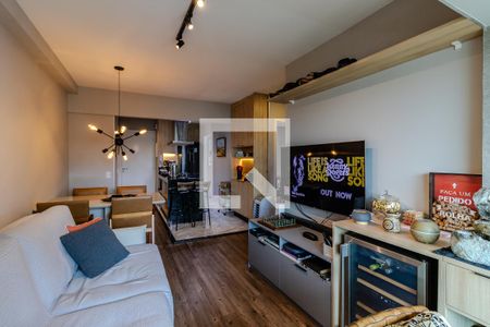 Sala de apartamento à venda com 2 quartos, 65m² em Jardim Ampliação, São Paulo