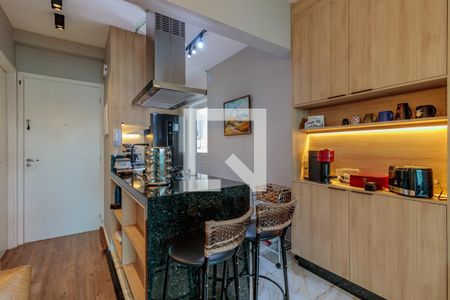 Apartamento à venda com 65m², 2 quartos e 2 vagasCozinha 