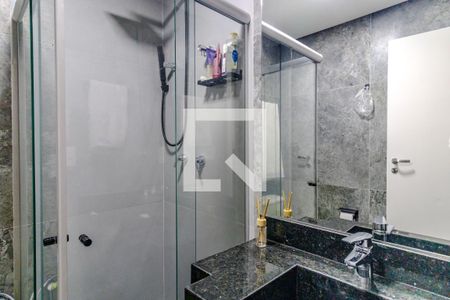 Casa de condomínio à venda com 115m², 2 quartos e 3 vagas Casa de condomínio à venda com 115m², 2 quartos e 3 vagasBanheiro da Suíte 1