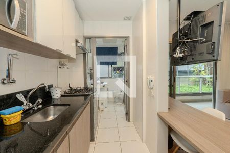Apartamento à venda com 49m², 1 quarto e 1 vagaCozinha e Área de Serviço