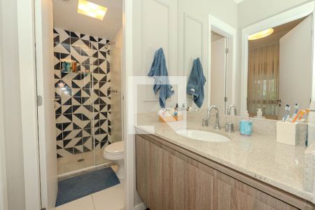 Apartamento à venda com 49m², 1 quarto e 1 vagaBanheiro