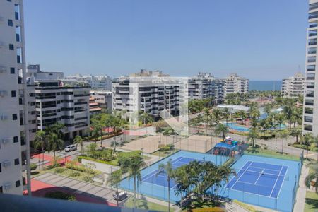 Vista Sala de apartamento à venda com 3 quartos, 117m² em Barra da Tijuca, Rio de Janeiro