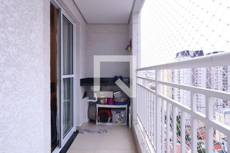 Sacada de apartamento à venda com 2 quartos, 54m² em Vila Pires, Santo André