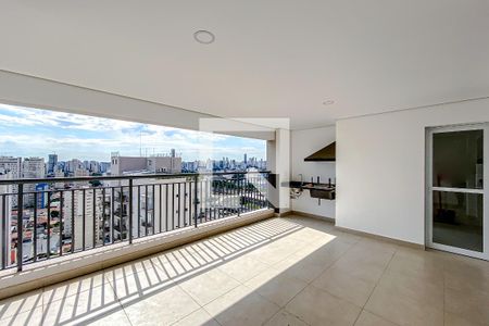Varanda da Sala de apartamento para alugar com 3 quartos, 135m² em Belenzinho, São Paulo