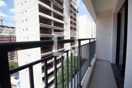 Varanda de kitnet/studio para alugar com 1 quarto, 30m² em Sumaré, São Paulo