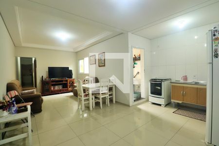 Sala de apartamento à venda com 3 quartos, 87m² em Parque das Nações, Santo André