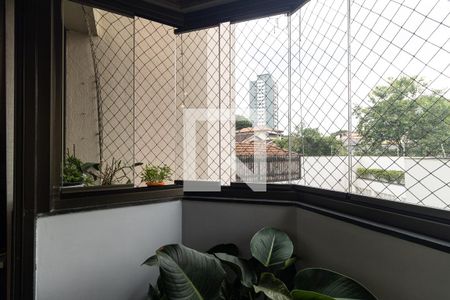 Varanda da Sala de apartamento para alugar com 2 quartos, 66m² em Vila Gumercindo, São Paulo