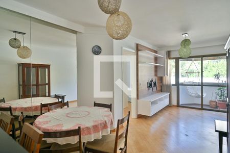 Sala  de apartamento para alugar com 2 quartos, 66m² em Vila Gumercindo, São Paulo