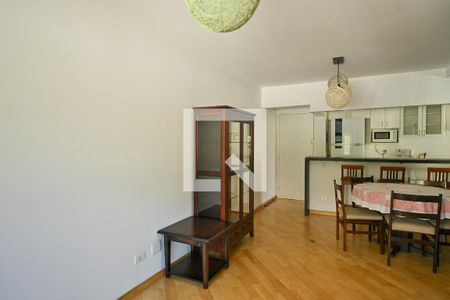 Sala  de apartamento para alugar com 2 quartos, 66m² em Vila Gumercindo, São Paulo