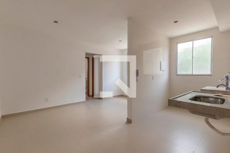 Sala de apartamento à venda com 2 quartos, 45m² em Estoril, Belo Horizonte