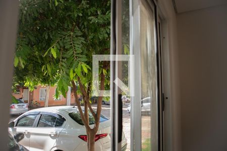Sala vista de casa de condomínio para alugar com 3 quartos, 110m² em Jardim Interlagos, Hortolândia