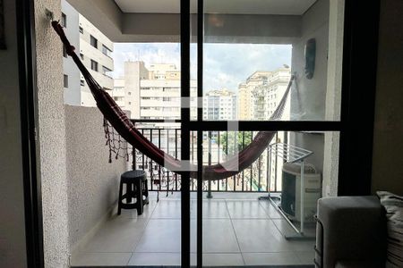 Varanda de apartamento para alugar com 1 quarto, 25m² em Perdizes, São Paulo