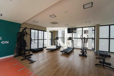 Apartamento para alugar com 25m², 1 quarto e sem vaga Apartamento para alugar com 25m², 1 quarto e sem vagaAcademia