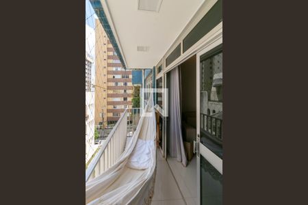 Varanda da Sala de apartamento à venda com 4 quartos, 230m² em Santo Antônio, Belo Horizonte