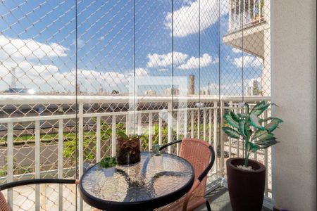 Varanda de apartamento à venda com 2 quartos, 50m² em Belenzinho, São Paulo