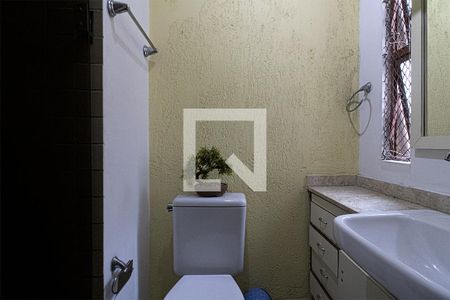 banheiro social_1 de apartamento à venda com 2 quartos, 54m² em Jardim São Savério, São Paulo