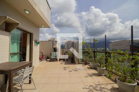 Varanda da Sala de apartamento à venda com 4 quartos, 181m² em Recreio dos Bandeirantes, Rio de Janeiro