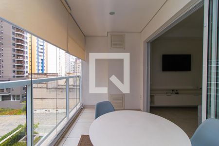 Studio para alugar com 41m², 1 quarto e 1 vagaVaranda