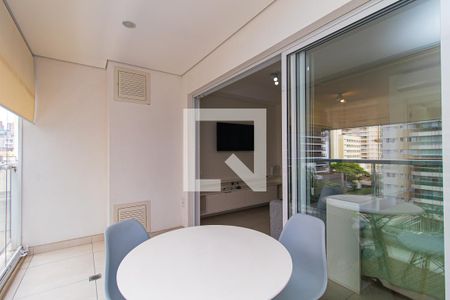 Studio para alugar com 41m², 1 quarto e 1 vagaVaranda